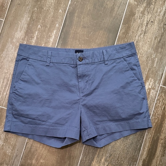 GAP Women's Slate Blue Shorts - Picture 1 of 8